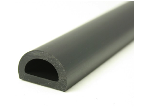 Wilks 32mm PVC D Fendering Black/White Various Lengths