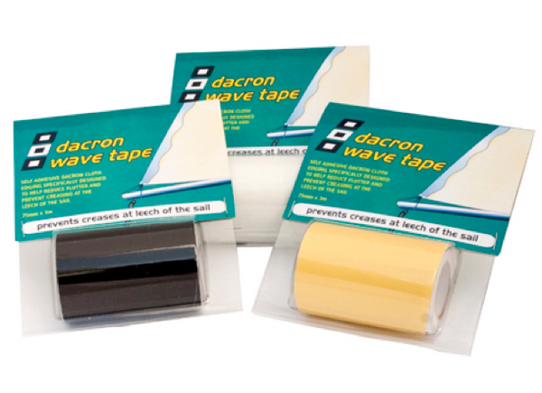 PSP Dacron Wave Leech Tape - White, Black or Gold