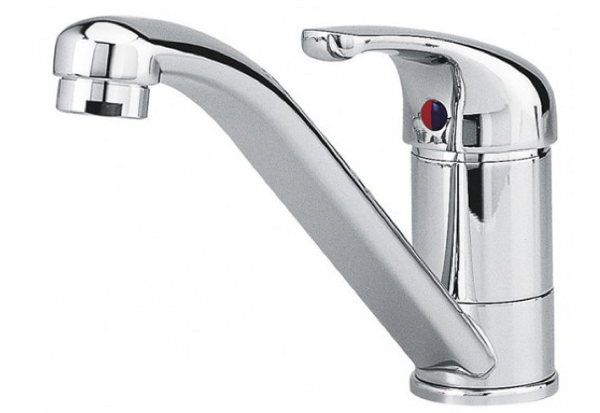 Plastimo Mixer Tap with Long Spout - Chrome - 360º Swivel