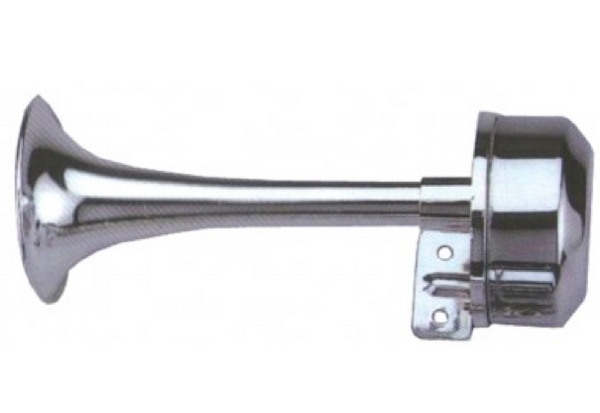 Short  Fog Horn Stainless Steel - 9" ( 23cm )
