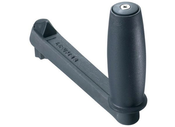 Lewmar 8"/200mm Alloy Winch Handle Lock-In Grey