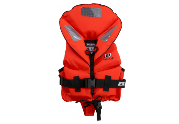 Baltic Childs Giubbotto Salvagente Rosa 100N - 15-30 Kg, Mod. 1269, Con Strisce Riflettenti