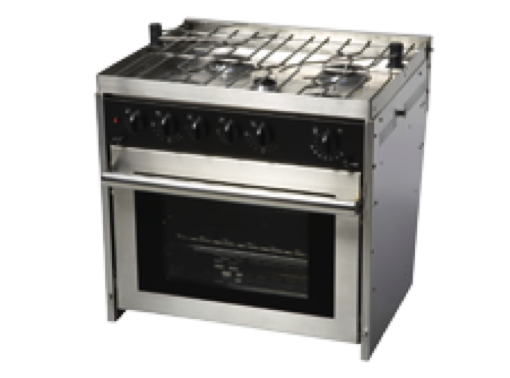 Force 10 - 5 Burner ProfessionalGas Cooker - Oven & Grill