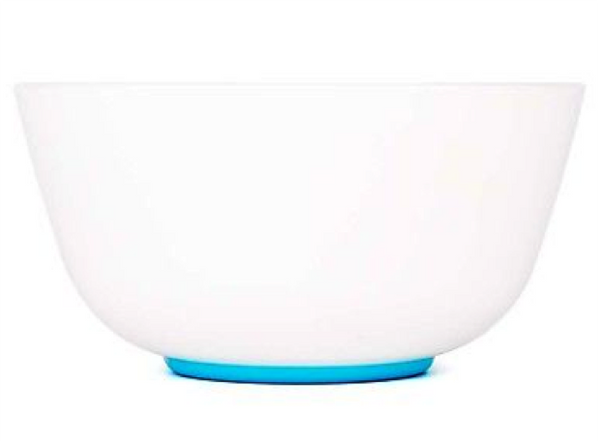 Palm Sorona Bowl with Blue Non-Slip-Base