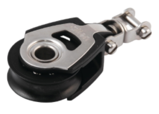 Allen 30mm Single Block with Shackle Swivel Head