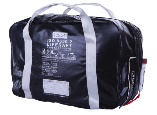 Seago Sea Cruiser Plus ISO 9650-2 Liferaft - Cannister / Valise - Models 4/6/8/10 Person - 18 Year Warranty - In Stock