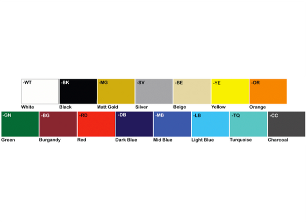 PSP Colour Strip Tape 44mm Wide - Various Colours