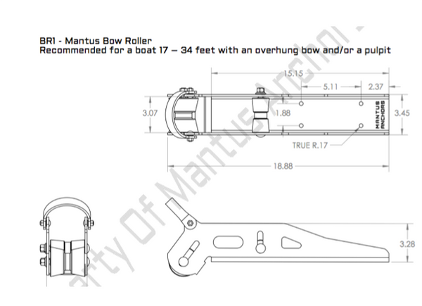 Mantus Bow & Stern Roller - 4 Models