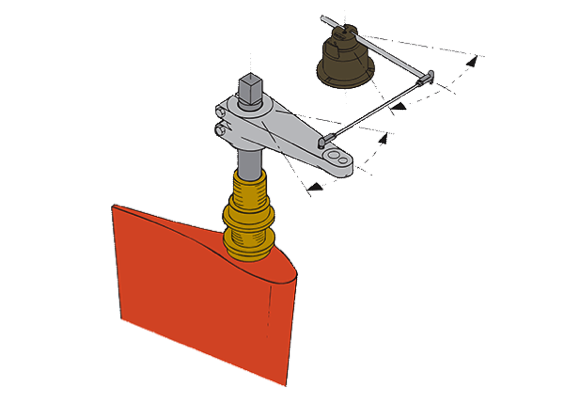 Vetus Rudder Position Sensor Type RFU1718