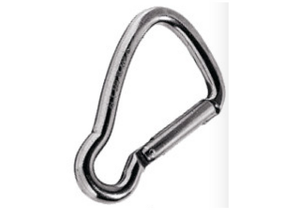 Kong Carbine Hook Carabiner Asymmetric without Eye - 6 Sizes