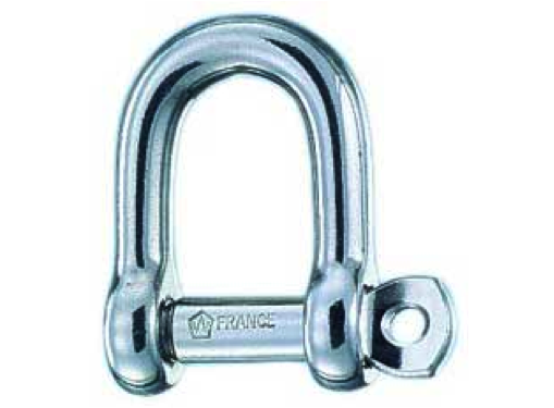 Wichard Stainless Steel Self-Locking D Shackles