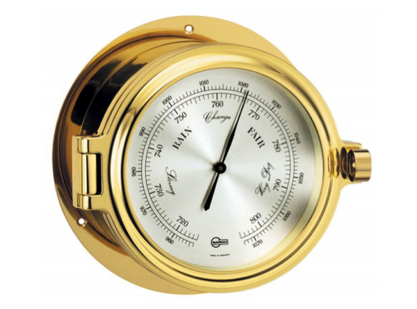 Barigo Admiral Baro/Thermometer Brass