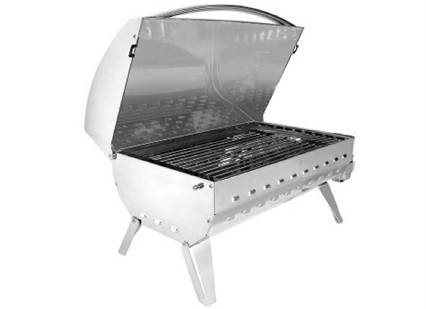 Eno Cook,N Boat Charcoal BBQ Stainless Steel