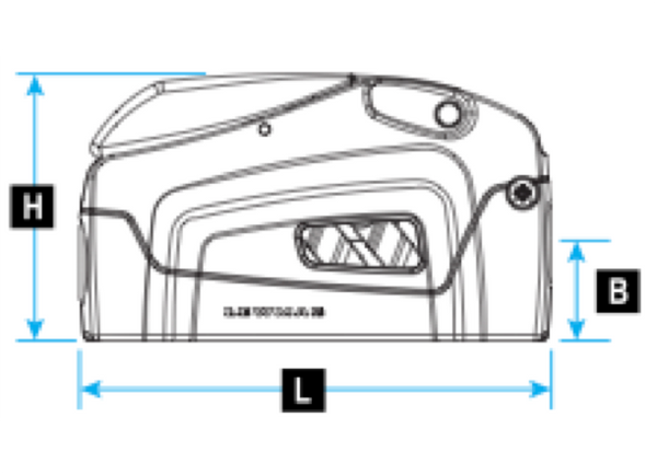 Lewmar DC1 Triple Rope Clutch - 3 Rope Size Options