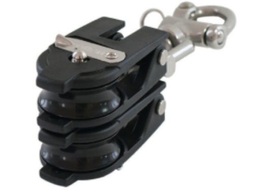 Allen 40mm Back to Back Snatch Block with Swivel