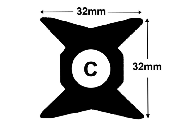 IYE C Series Track - 6 Sizes