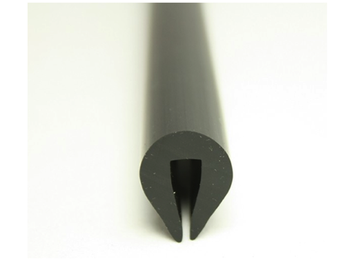 Wilks Flexible PVC U Fender 6mm Black/White Various Lengths