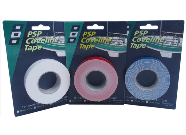 PSP Coveline / Boat Stripe - 100mm x 50m - Various Colours