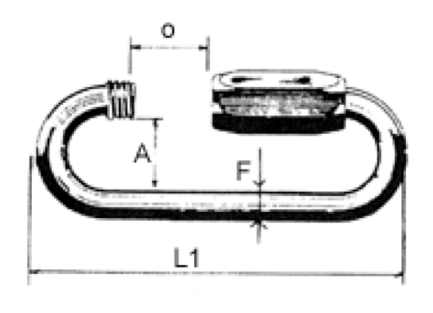 Maillon Size Guide Example Maillon Rapide Quick Link Large Mouth - Stainless Steel - 9 Sizes - The ...