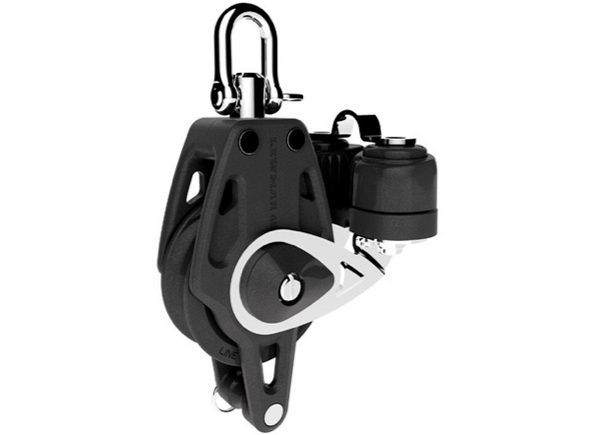 Lewmar 40mm Control Single Block with Becket & Cleat