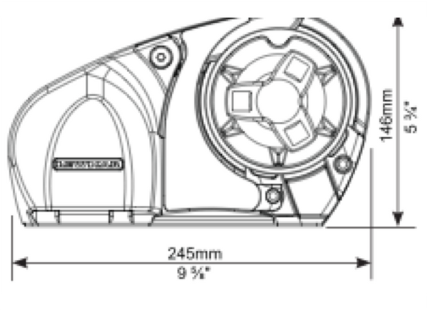 Lewmar Pro-Series Windlass 1000 Kit - 8mm/ 5/16" Chain