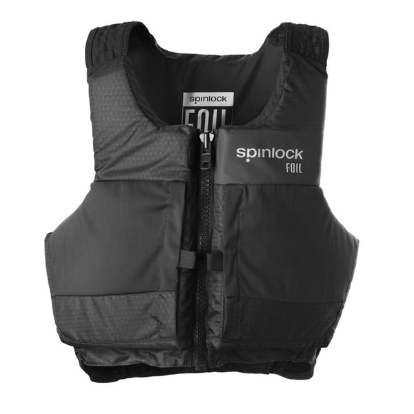 Spinlock FOIL PFD Buoyancy Aid 50N Front ZIP Black Graphite