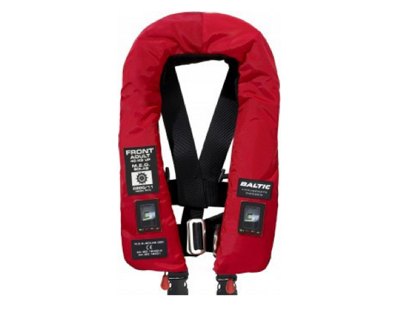 Baltic 305 M.E.D./SOLAS Automatic Inflatable Twin Chamber Lifejacket with Harness